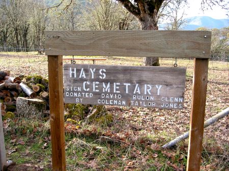 Hays and Gall Cemeteries